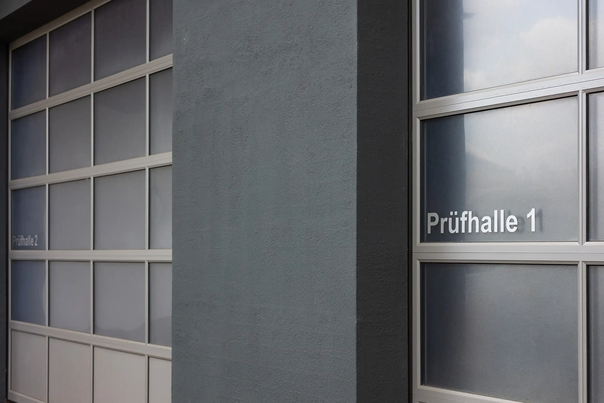 Prüfhalle 1 der Dietmar Weber GmbH